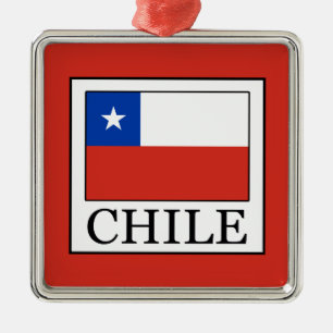Chile Julgransprydnad Metall