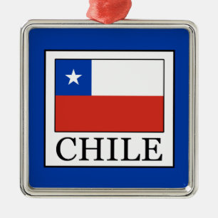 Chile Julgransprydnad Metall