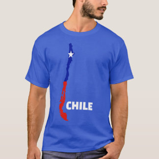 Chile karta 1 t shirt
