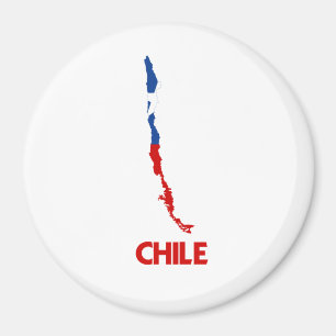 CHILE KARTA MAGNET