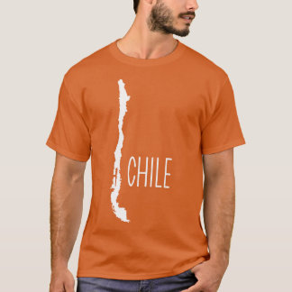 Chile karta t shirt