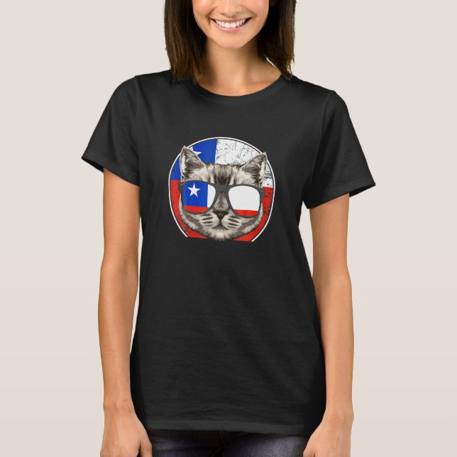 Chile Katt Chile Chilen T Shirt (Framsida)