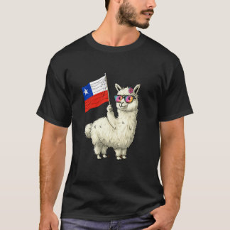 Chile Lama Chilensk Stolthet Chilenska Rötter Chil T Shirt
