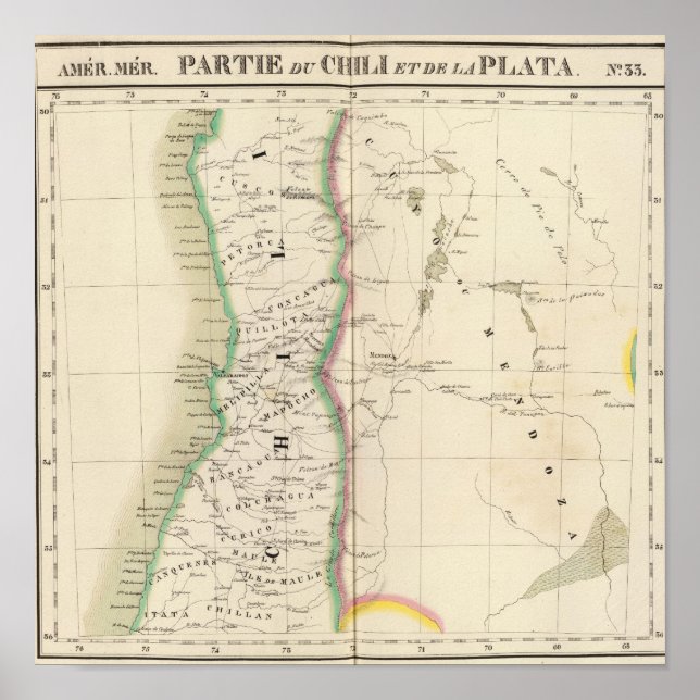 Chile och Argentina 33 Poster (Framsidan)