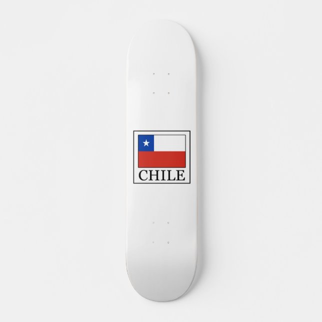 Chile Old School Skateboard Bräda 21,6 Cm (Framsida)