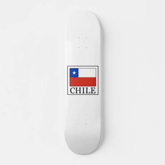 Chile Old School Skateboard Bräda 21,6 Cm (Framsida)