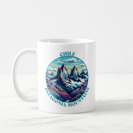 Chile Patagonibergen Kaffemugg