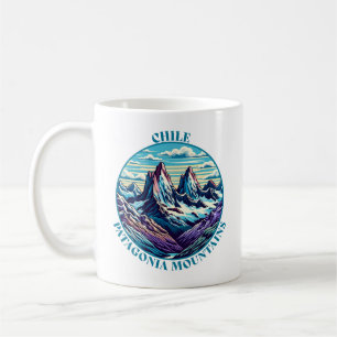 Chile Patagonibergen Kaffemugg