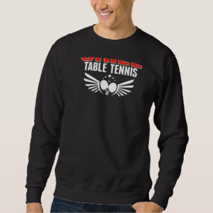 Chile Ping Pong Chilenska Bordtennislandslag Stöd Lång Ärmad Tröja