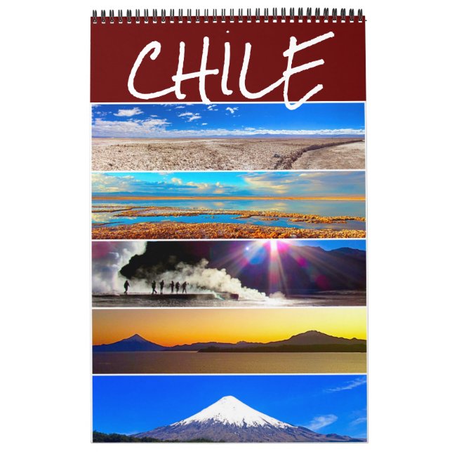 chile resor 2027 kalender (Omslag)