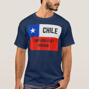 Chile Santiago Öster LDS Mormon Uppdrag T Shirt