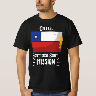Chile Santiago South Mormon LDS Uppdrag T Shirt