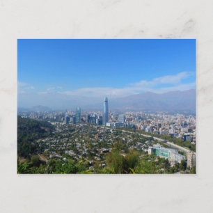 Chile - Santiago - totalt Vykort