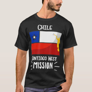 Chile Santiago Väster Mormon LDS Uppdrag Gift T Shirt