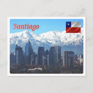 Chile - Santiago - Vykort