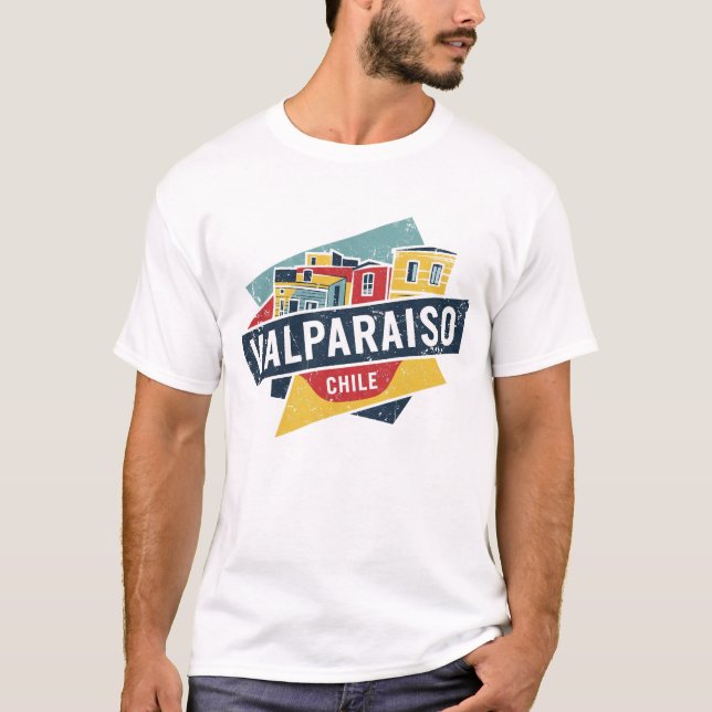 Chile Valparaiso T-Shirt (Framsida)