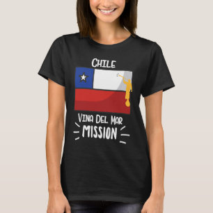 Chile Vina del Mar Mormon LDS Uppdrag Missionär T Shirt