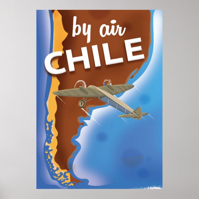 Chile Vintage resor poster (Framsidan)