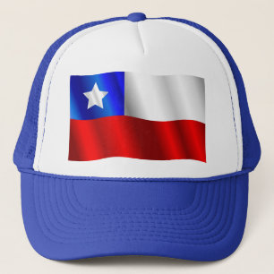 Chilean Flagga hat Keps
