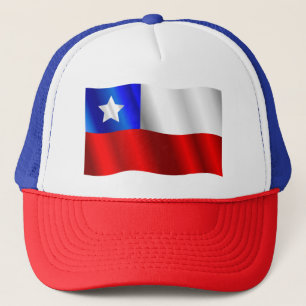 Chilean Flagga hat Keps