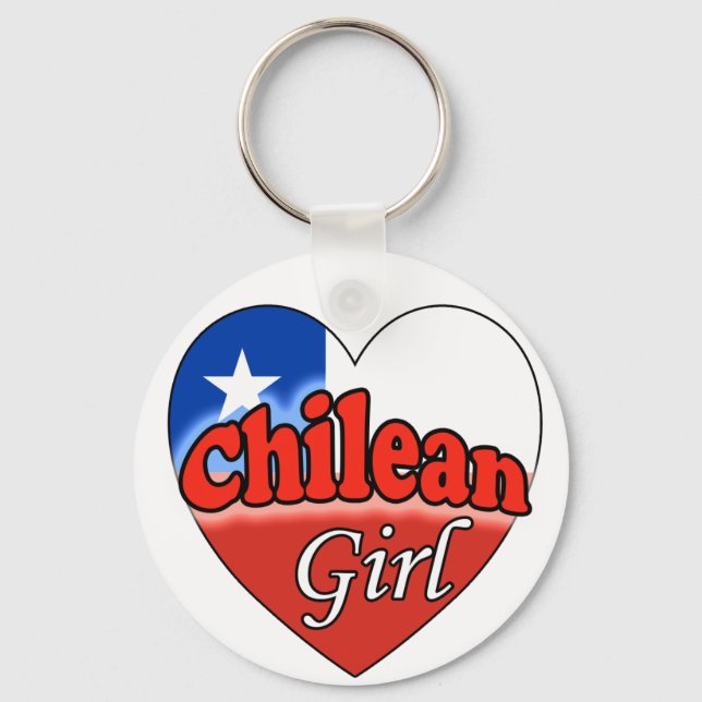 Chilean Girl Nyckelring (Framsida)