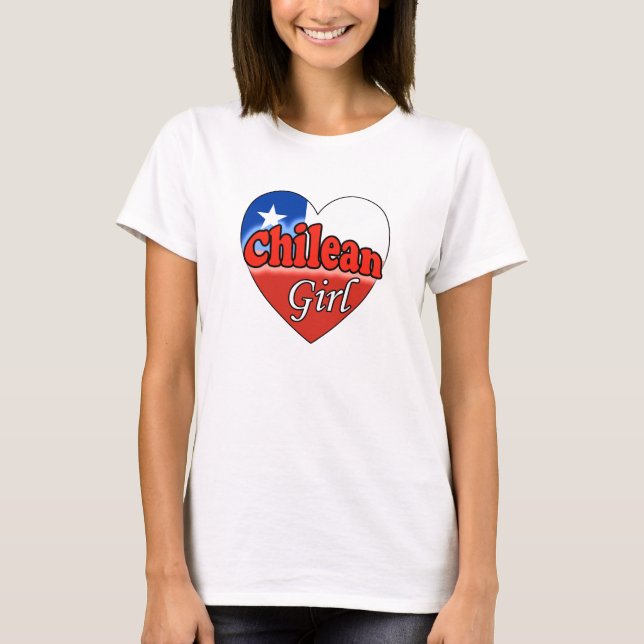 Chilean Girl T-shirt (Framsida)