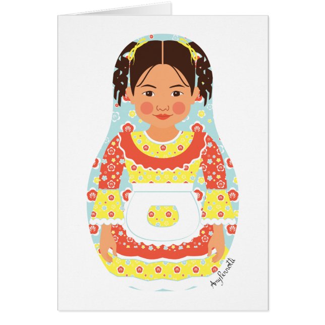 Chilean Matryoshka-kort OBS Kort (Framsidan)