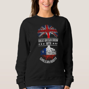 Chilean Roots Immigration Ancestry Underbar Britai T Shirt
