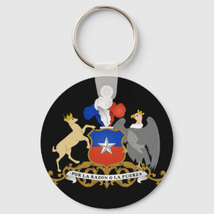 chileemblem nyckelring
