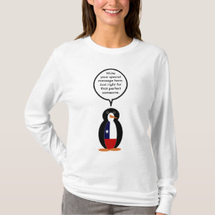 Chilenaretalande Ms. Penguin-personlig T Shirt
