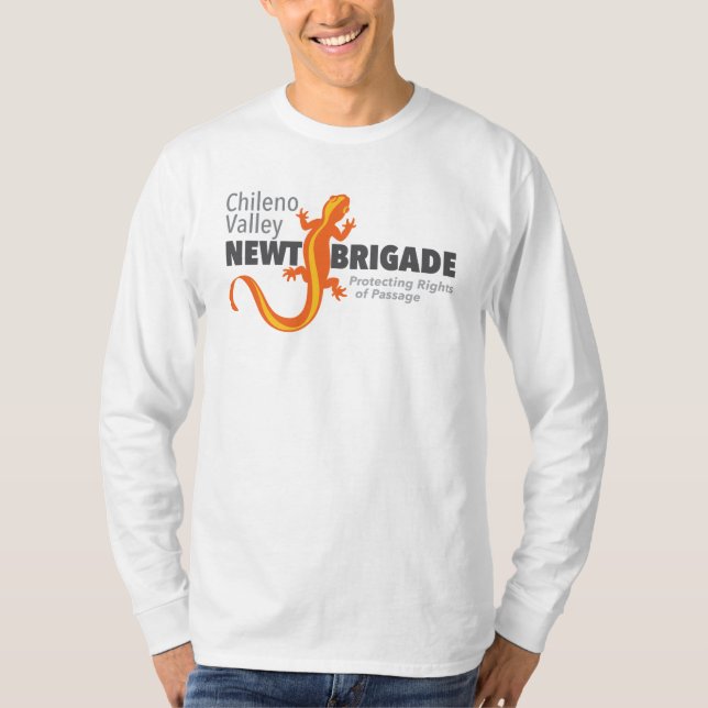 Chileno Valley Newt Brigade Logotyp T-shirt (Framsida)