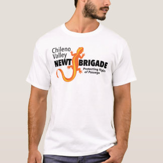 Chileno Valley Newt Brigade Manar mellan stat och T Shirt
