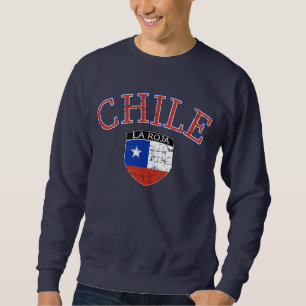 Chilensk fotbolldesign sweatshirt