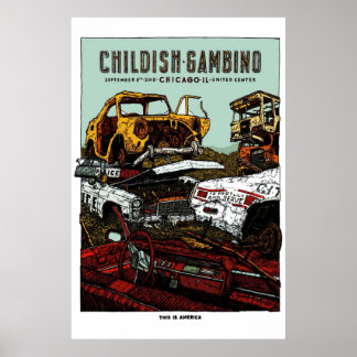 Chilensk Gambino Chicago Final Main Poster