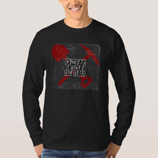 Chilensk rädding tee (Framsida)