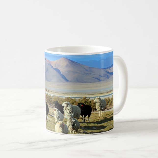 Chilenska får kaffemugg (Framsida höger)