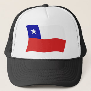 Chiles flagga hatt keps