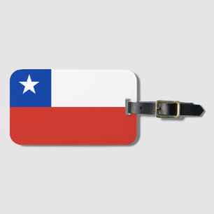 Chiles flagga Luggage Tag Bagagebricka