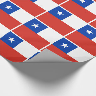Chiles flagga presentpapper