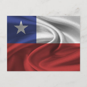 Chiles flagga vykort