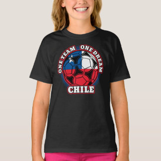 Chiles fotbollsspelare Ett team en Dream T Shirt
