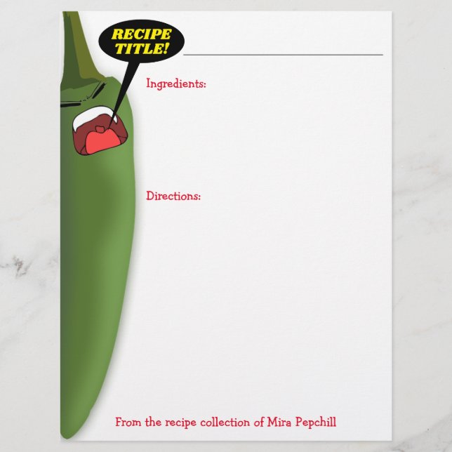 Chiles jalepeno pepper Mexikanska livsmedelsrecept (Framsida)