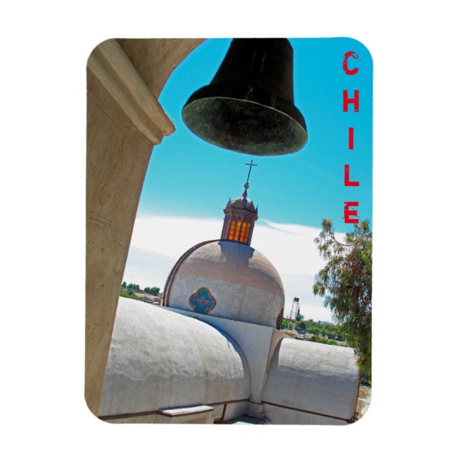 Chiles klocka torn magnet (Vertikal)