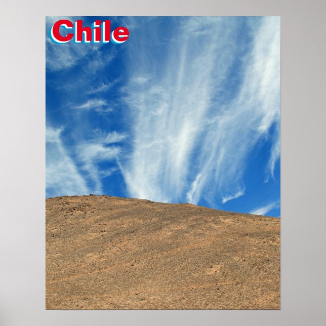 Chiles moln poster (Framsidan)