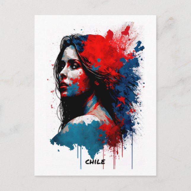 Chiles vykort - Porträtt - Kvinnovärlden (Framsida)
