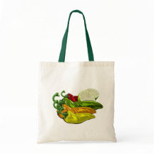 Chilesfärger och limefrukter