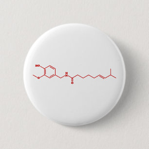 Chili Capsaicin Molecular Chemical Formula Knapp