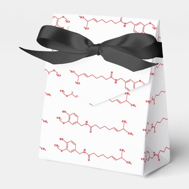 Chili Capsaicin Molecular Chemical Formula Presentaskar (Framsidan Sidan)