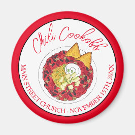 Chili Chili Soppa Cookoff tävlingsleverantör Magnet