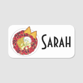 Chili Chili Soppa Cookoff Tortilla Chip Food Namnbricka